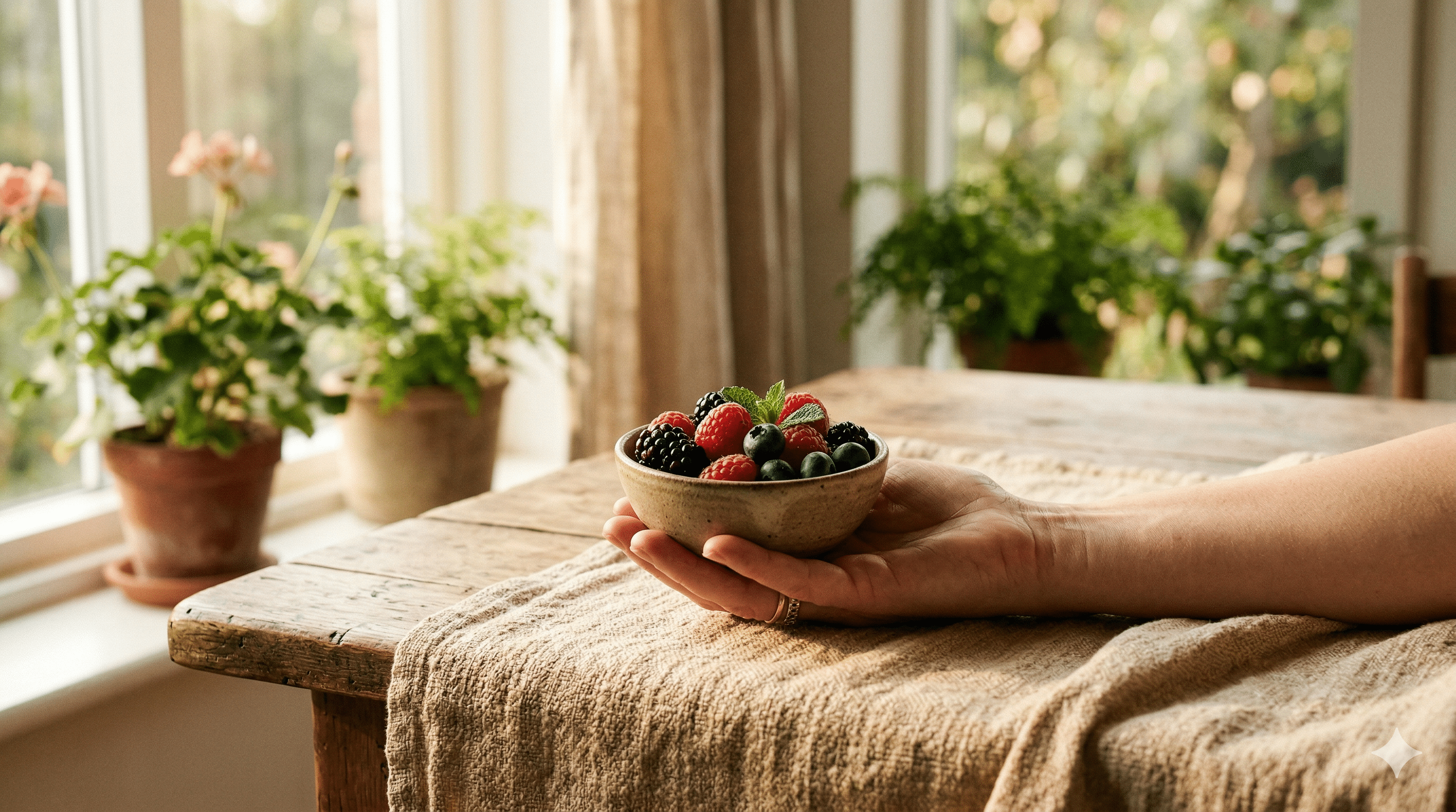 Frische Beeren in einer Schale – Essen darf wieder etwas Liebevolles sein